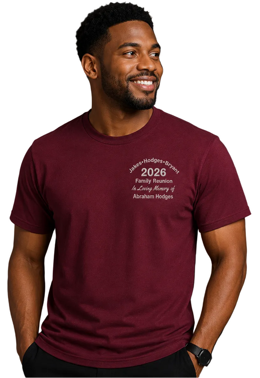 Jakes Hodges Bryant Family Reunion T-Shirts